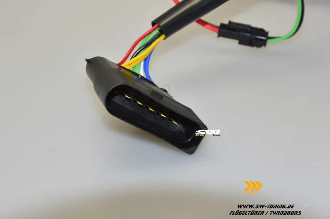 SW-Celi LED Rückleuchten für VW T6 Typ SG 16-20 Flügeltür red/smoke mit Wischblinker