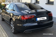 SW-Celi LED Rckleuchten fr Audi A6 4G Limousine 11-14 Lightbar red clear