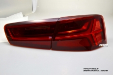 SW-Celi LED Rckleuchten fr Audi A6 4G Limousine 11-14 Lightbar red clear