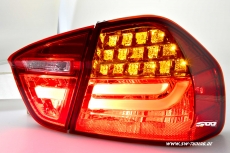 SW-Celi LED taillights for 3Series BMW E90 sedan 05-08 red smoke Lightbar (not 335d)