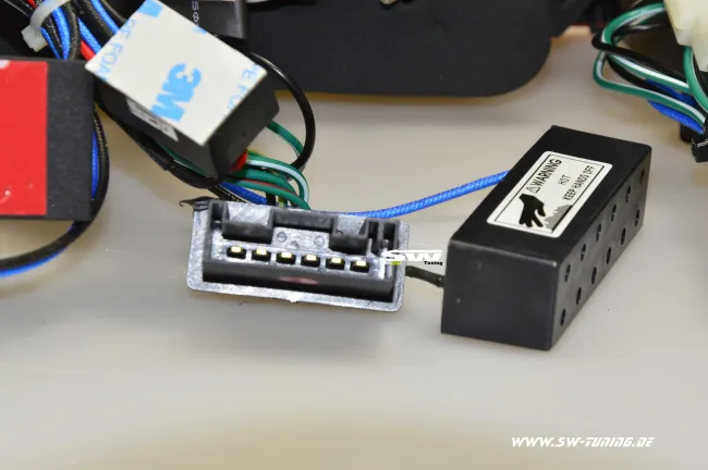 SWCeli LED Rückleuchten für 3er BMW E90 Limo 05-08 red/red Lightbar (nicht 335d)