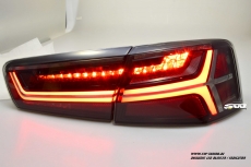 SW-Celi LED taillights for Audi A6 4G Sedan 11-14 black smoke Lightbar dynamic LED indicator