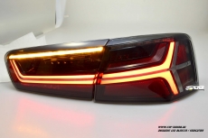 SW-Celi LED taillights for Audi A6 4G Sedan 11-14 black smoke Lightbar dynamic LED indicator