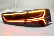 SW-Celi LED taillights for Audi A6 4G Sedan 11-14 black smoke Lightbar dynamic LED indicator