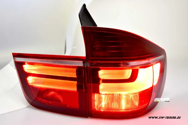 SW-Celi LED Rückleuchten passend für BMW X5 E70 06-13 red Lightbar