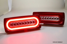 SW-Celi Full LED Taillights suitable for Mercedes G-Class W463 90-12 red