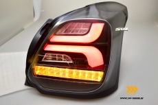 SW-Celi LED Rckleuchten passend fr Suzuki Swift / Swift Sport Typ AZ/RZ 17-23 Black/clear