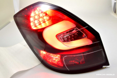 SW-Celi LED Rckleuchten Skoda Fabia II 5j 5Trer 07-15 black/clear Lightbar