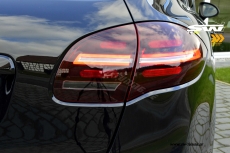 SW-Celi LED taillights suitable for Porsche Cayenne II 92A 958 11-14 with LED wiping indicator cherry red/clear