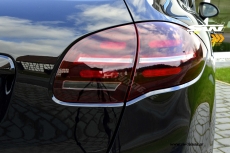 SW-Celi LED taillights suitable for Porsche Cayenne II 92A 958 11-14 with LED wiping indicator cherry red/clear