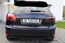 SW-Celi LED taillights suitable for Porsche Cayenne II 92A 958 11-14 with LED wiping indicator cherry red/clear