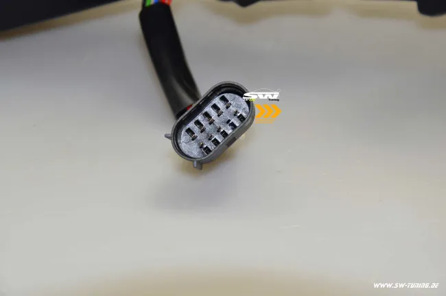 SW-Celi LED taillights for Porsche Cayenne II 92A 958 11-14 with LED wiping indicator Black/clear