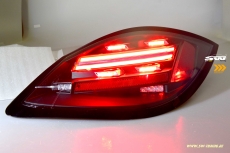 SW-Celi LED Tail Light for Porsche Boxster / Cayman 987.2 Facelift 10-14 black/clear Lightbar