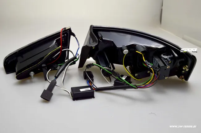 SW-Celi LED taillights suitable for Audi A5 8F / 8T3 07-11 Black/clear Lightbar 2doors (for Series LED)