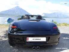 SW-Celi LED Tail Light for Porsche Boxster / Cayman 987.2 Facelift 10-14 black/smoke Lightbar-RED