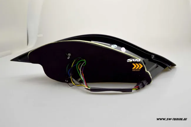 SW-Celi LED Tail Light for Porsche Boxster / Cayman 987.2 Facelift 10-14 black/smoke Lightbar-RED