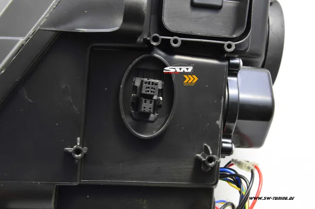 SW-DRLtube Angel Eye Xenon headlights BMW Z4 E89 09-13 LED DRL helo rims dynamic indicator black