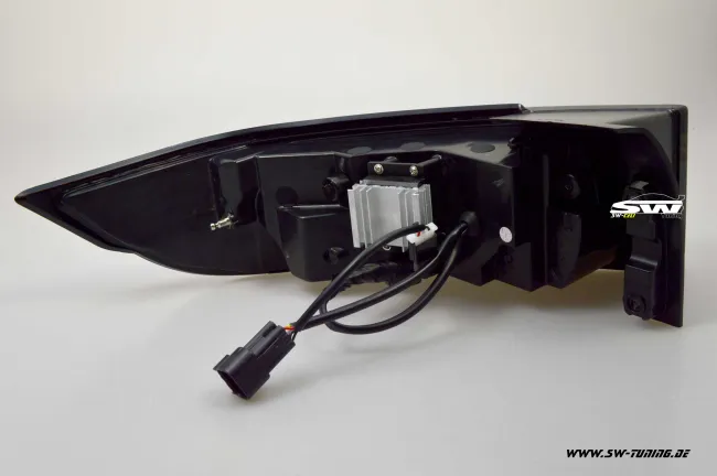 SW-Celi Voll LED Rückleuchten Range Rover Evoque 11-18 L538 Black/clear Lightbar