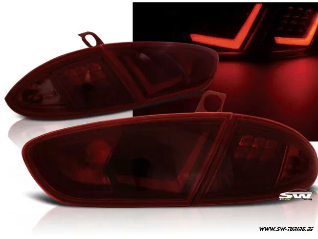 SW-Celi LED Rückleuchten für Seat Leon 1P1/1PA Facelift 09-13 red/smoke