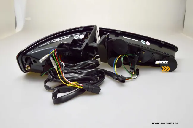 SW-Celi LED Rückleuchten passend für Audi A4 B8 8K Limo Facelift 12-15 red/clear LED Wischblinker für Serien LED
