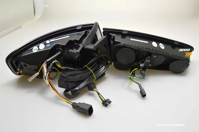 SW-Celi LED Rückleuchten passend für Audi A4 B8 8K Limo Facelift 12-15 smoke LED Wischblinker für Serien LED