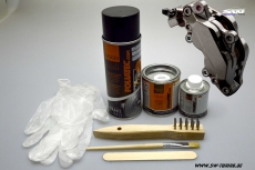 Bremssattel Lack-Set carbon metallic 7 teilig Foliatec 575ml (1l/52,09EUR)