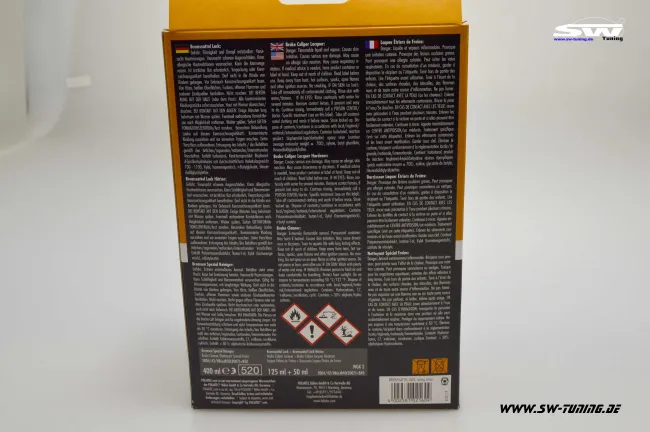 brake caliper paint set deep violet 7 pieces Foliatec 575ml (1l/52,09EUR)