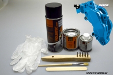 brake caliper paint set blau GT-Blue 7 pieces Foliatec 575ml (1l/52,09EUR)