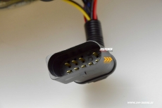 SW-DRLTube headlights VW T6 Type SG 16-20 LED Lighttube DRL R87 black dynamic indicator