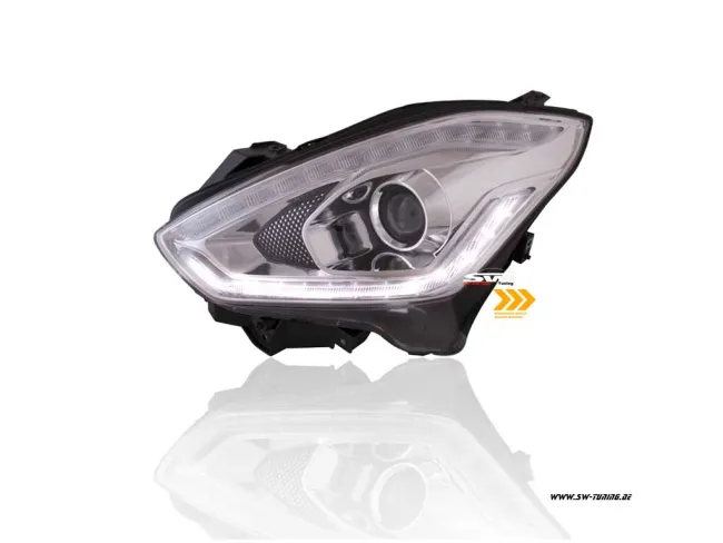 SW-DRLTube headlights Suzuki Swift AZ/RZ 17-21 chome LED wiping indicators / LED DRL