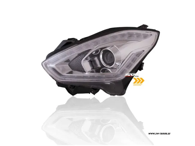 SW-DRLTube headlights Suzuki Swift AZ/RZ 17-21 chome LED wiping indicators / LED DRL
