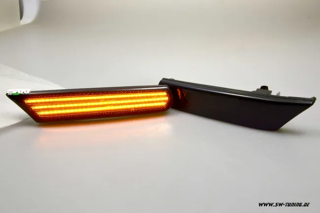 SW-Light LED Seitenblinker für Porsche 911/996 Boxster/Cayman 986 96-04 Black/smoke