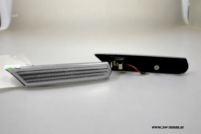 SW-Light LED sidemarker for Porsche 911/996 Boxster/Cayman 986 96-04 White/black/Clear