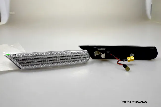 SW-Light LED sidemarker for Porsche 911/996 Boxster/Cayman 986 96-04 White/black/Clear