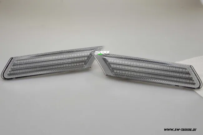 SW-Light LED Seitenblinker für Porsche Boxster Cayman 987 05-13 white/black/clear