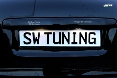SW-LED Kennzeichenbeleuchtung fr Porsche Cayenne II 92A E2 10-14 LiteVersion 2stk