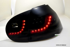 SW-Light LED Rckleuchten fr VW Golf 5 03-09 black/smoke