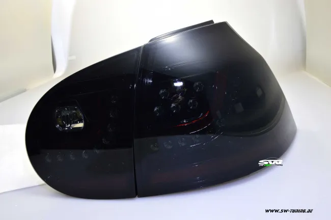 SW-Light LED Rückleuchten für VW Golf 5 03-09 black/smoke