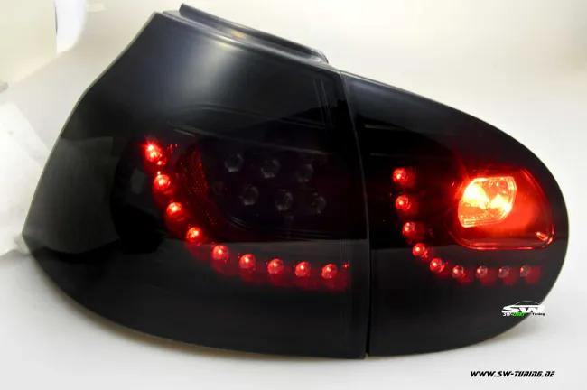 SW-Light LED Rückleuchten für VW Golf 5 03-09 black/smoke