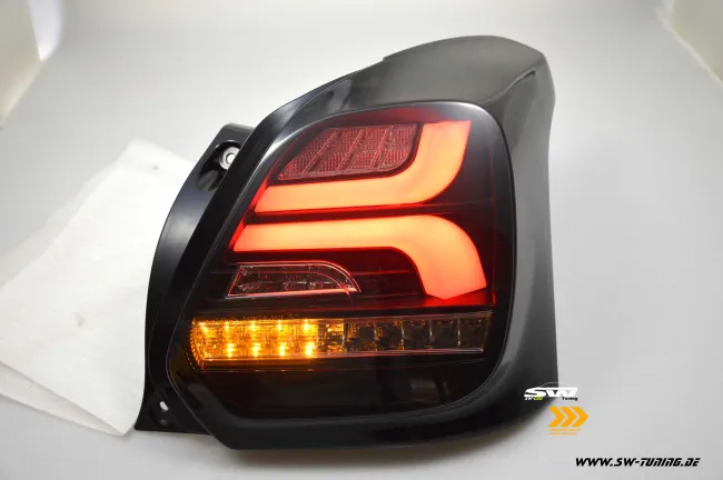 SW-Celi LED Rückleuchten passend für Suzuki Swift / Swift Sport Typ AZ/RZ 17-23 BLACK/smoke