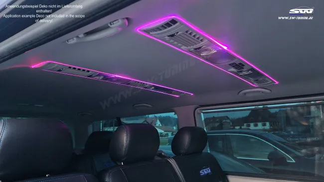 SW- LETRONIX RGB LED Ambientebeleuchtung 2.0 5er Set 6Meter mit App-Funktion Connect-Serie