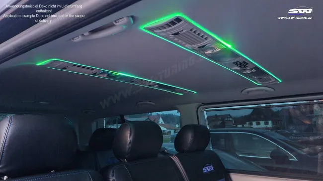 SW LETRONIX RGB LED Ambient Lighting 2.0 6 LED Set and 8Metre Light Guide with App Function Connect Series