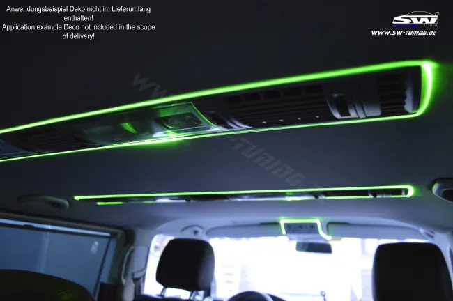 SW LETRONIX RGB LED Ambient Lighting 2.0 4 LED Set and 6 Metre Light Guide with App Function Connect Series