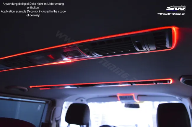 SW LETRONIX RGB LED Ambient Lighting 2.0 4 LED Set and 6 Metre Light Guide with App Function Connect Series