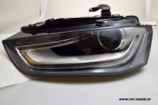 SW-DRL-Tube headlights for AUDI A4 B8 8K 12-15 LED-DRL Lightbar R87 black