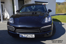 SW-DRL Voll LED Scheinwerfer fr Porsche Cayenne II 958 92A E2 10-13 LED TFL fr AFS