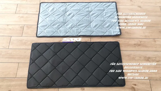 SW-Camper Magnet-Thermomatten 2teilig für Seitenscheiben mitte Tourneo Custom Facelift 18-22