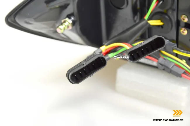 SW-Celi LED taillights suitable for 3Series BMW F30 sedan 12-18 Black/clear dynamic LED Indicator