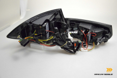 SWCeli LED Rckleuchten passend fr BMW 3er F30 Limo 12-18 Black/clear Dynamischer LED Blinker