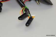 SWCeli LED Rckleuchten passend fr BMW 3er F30 Limo 12-18 Black/smoke Dynamischer LED Blinker